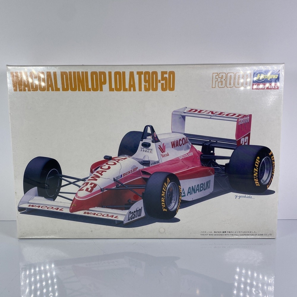 Hasegawa‎ 1/24 Wacoal Dunlop Lola T90-50 F3000 23018 Sealed CF-18 Japan 1991